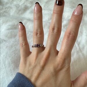 Sterling silver ring